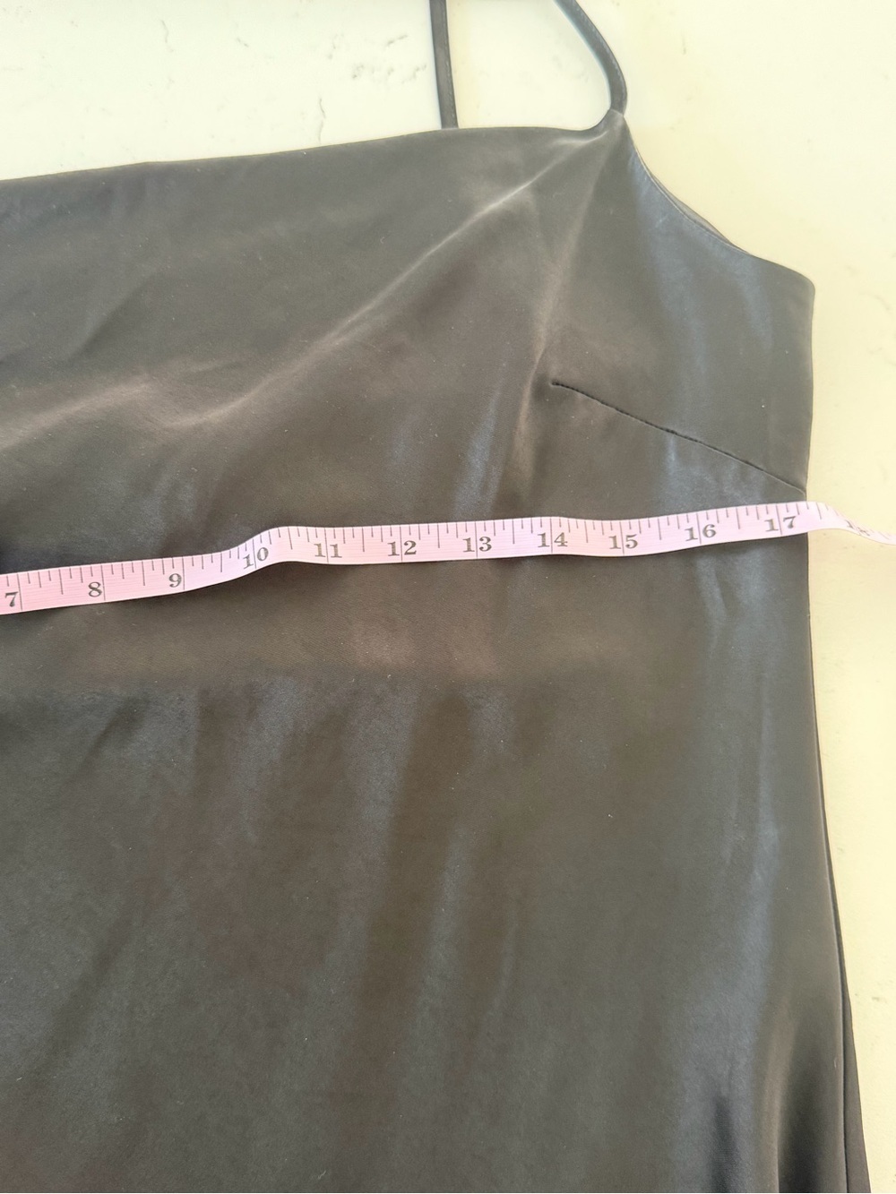 Express Women’s Black Cowl Neck Slip Dress M - Picture 5 of 6